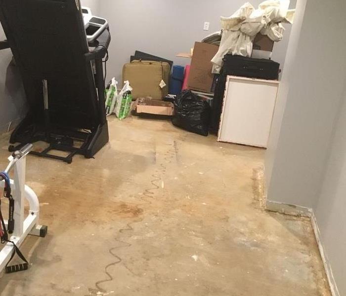 basement cement floor